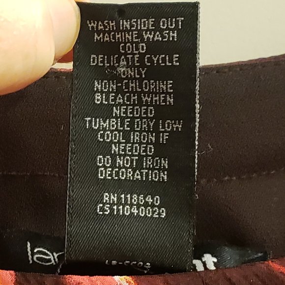 Women's Top Lane Bryant 14/16 Multicolor Sleeveless Frilly Layers - Picture 3 of 6